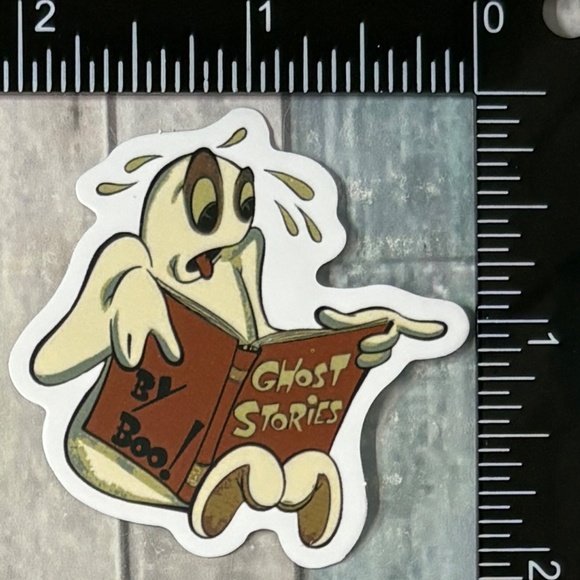 🌀10/$10🌀 60s 70s Retro Horror Dark Humor Reusable Waterproof Vinyl Sticker - Picture 1 of 1